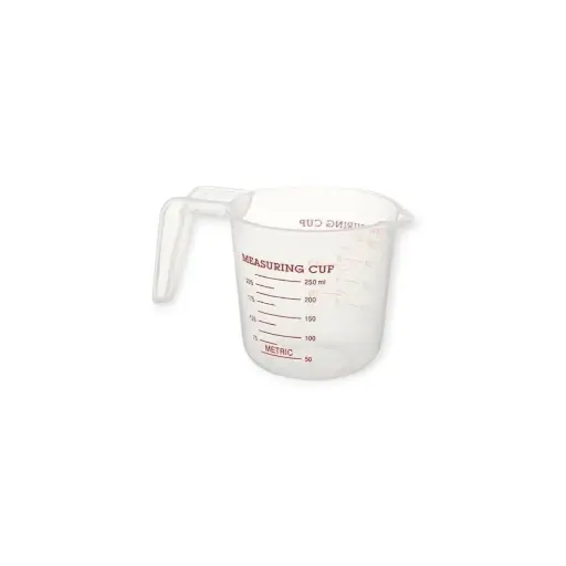 Plastic Measuring Cup 250ml / 0.25L