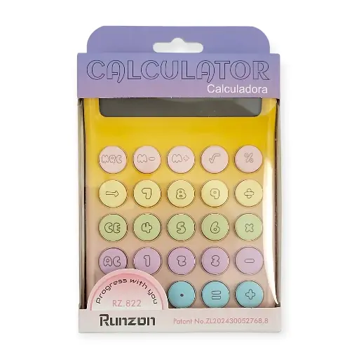 [TIPS] Runzon Small Pocket-Sized Colourful Calculator