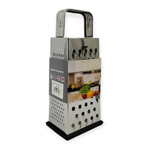 Large 4 Side  Grater, Stainless Steel