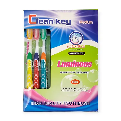 3 pcs Set Brights Adult Tooth brush