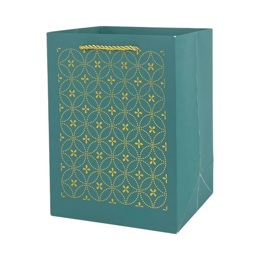 Glamorous Large Gift Bag Teal