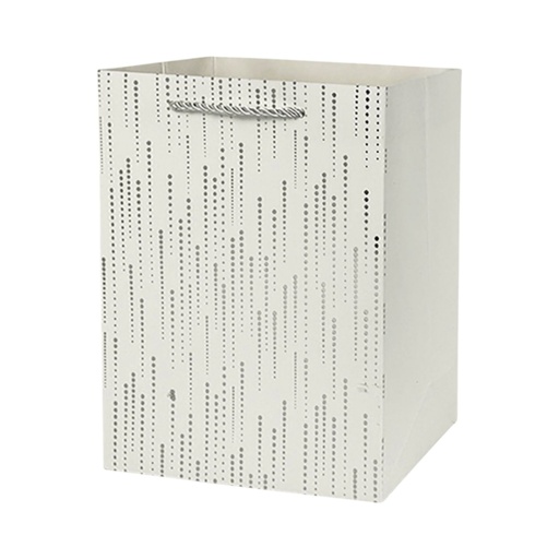 Glitter Bliss Large Gift Bag White