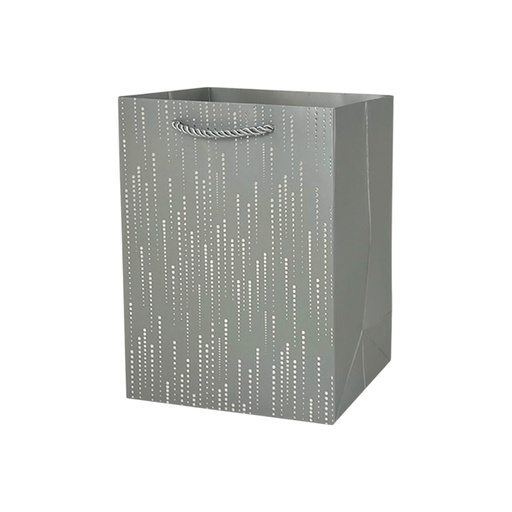 Glitter Bliss Medium Gift Bag Silver
