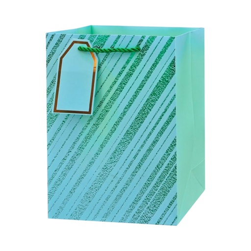 Glitter Glitz Large Gift Bag Blue