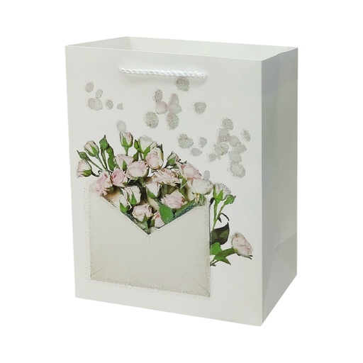Wedding Large Gift Bag Rose