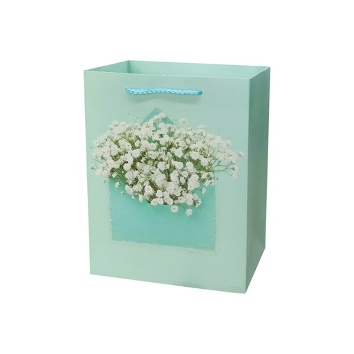 Wedding Medium Gift Bag Babys Breath