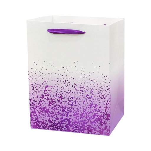 Glitter Fun Large Gift Bag Purple