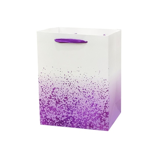  Giltter Fun Medium Gift Bag Purple