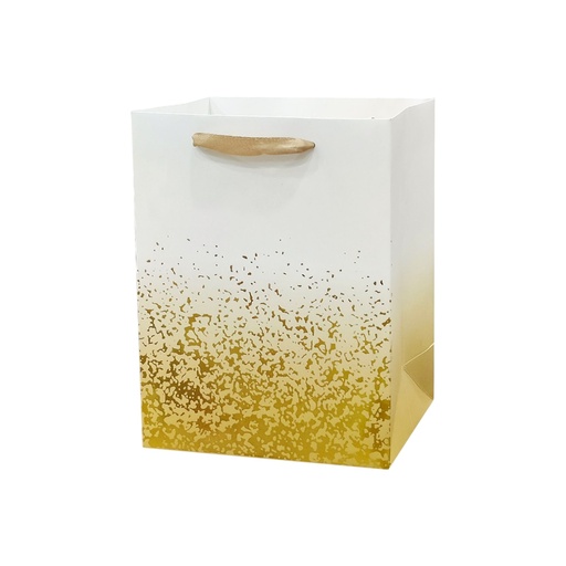  Giltter Fun Medium Gift Bag Gold