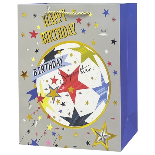 Gents HBD Jumbo Gift Bag superstar