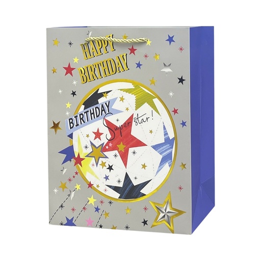 Gents HBD Large Gift Bag superstar