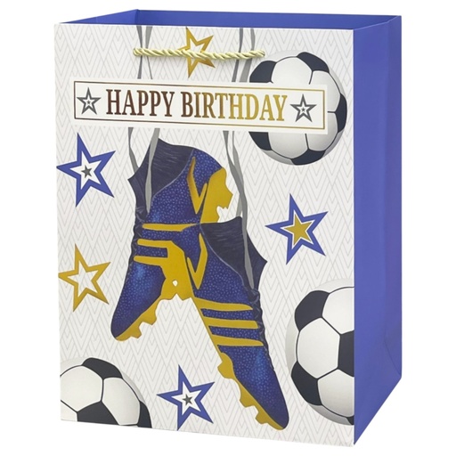 Gents HBD Jumbo Gift Bag Soccer Fun