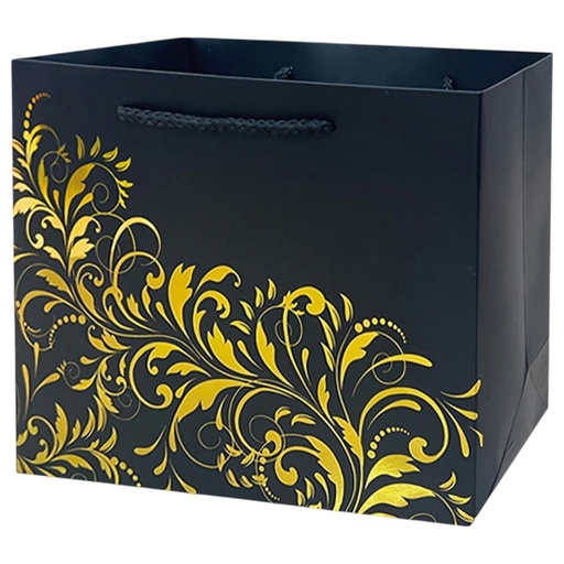 Golden Fusion Jumbo Gift Bag Black