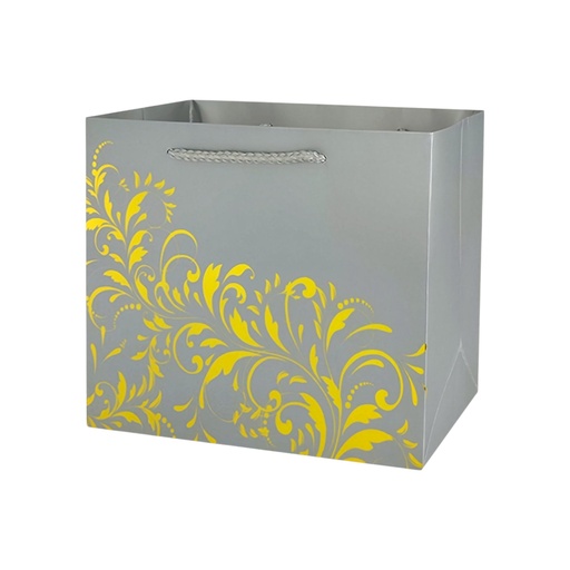 Golden Fusion Medium Gift Bag Silver