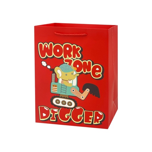WZD Medium Gift Bag Red