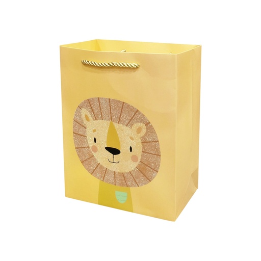 Baby Lion Medium Gift Bag Yellow