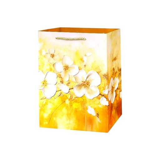 Golden Floral Medium Gift Bag Wild