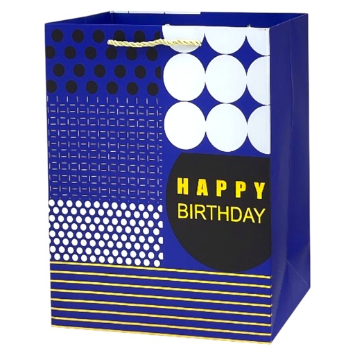 HBD Gentlemen Jumbo Gift Bag Blue