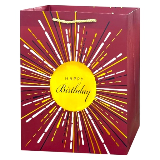 Starbrust HBD Jumbo Gift Bag Magenta