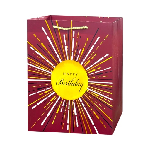 Starbrust HBD Large Gift Bag Magenta