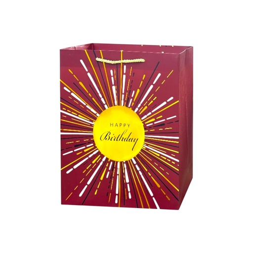 Starbrust HBD Medium Gift Bag Magenta