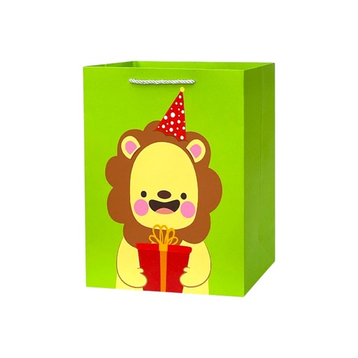 HBD Medium Gift Bag Lion