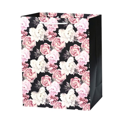 Everyday Large Gift Bag Black - Sides and Back