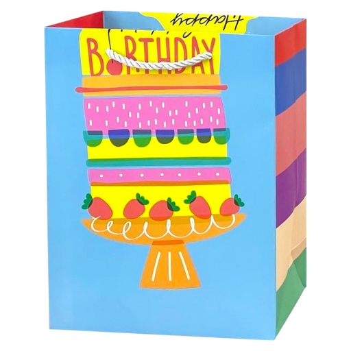 Birthday Cake Jumbo Gift Bag Fruit Cake