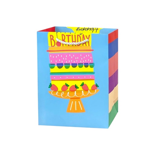 Birthday Cake Medium Gift Bag Friut Cake
