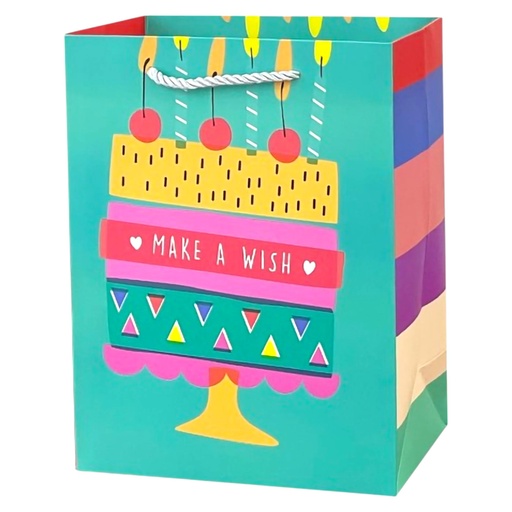 Birthday Cake Jumbo Gift Bag Make A Wish