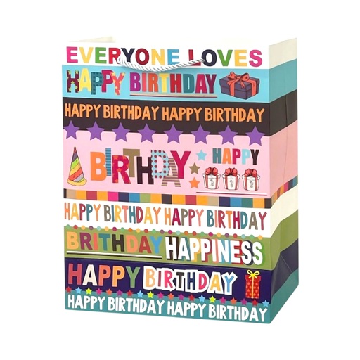 HBD to You Large Gift Bag - Happiness