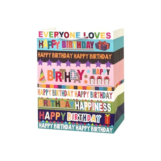 HBD To Yo Medium Gift Bag HAPPINESS