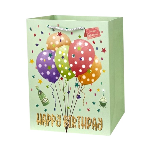 HBD Celebration Large Gift Bag PKDBDBLLN