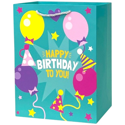Birthday Fun Jumbo Gift Bag Blue