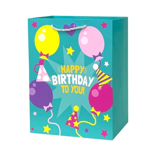 Birthday Fun Large Gift Bag Blue