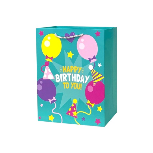 Birthday Fun Medium Gift Bag Blue