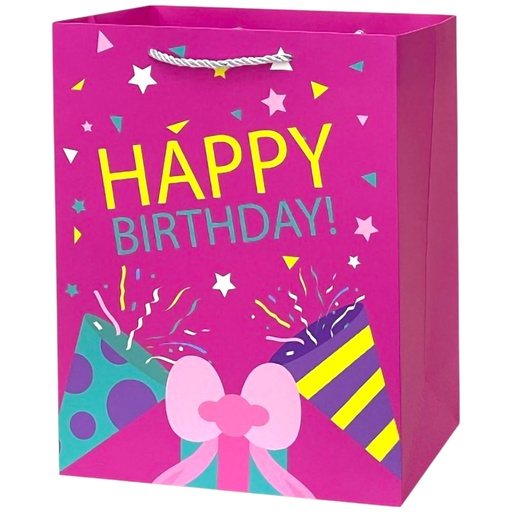 Birthday Fun Jumbo Gift Bag Pink