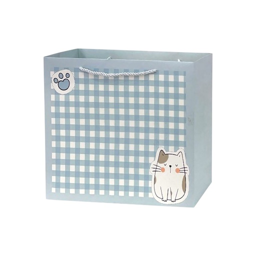 Fury Fun Medium Gift Bag Grey