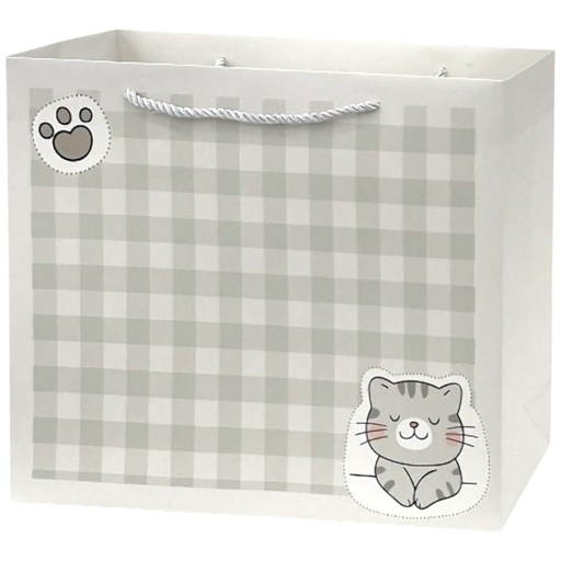 Fury Fun Jumbo Gift Bag SIlver