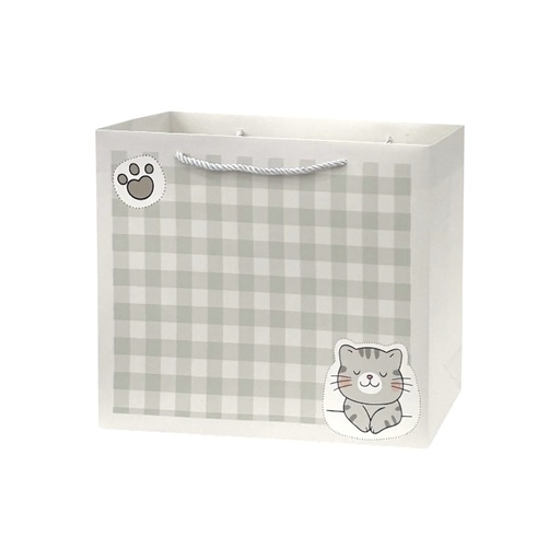 Fury Fun Medium Gift Bag SIlver