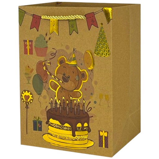 Teddy Fun Jumbo Gift Bag BDCAKE