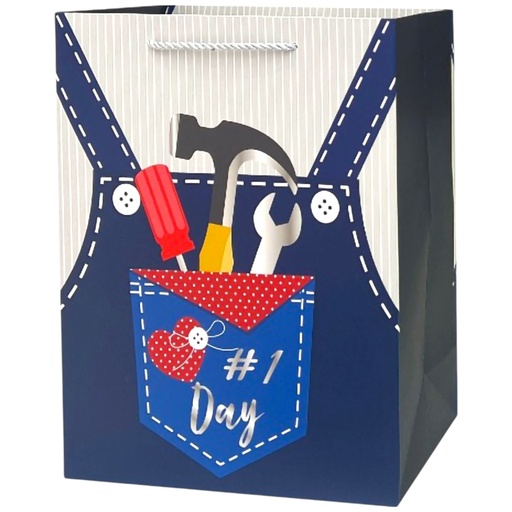 GENTS Jumbo Gift Bag Best #1 Day