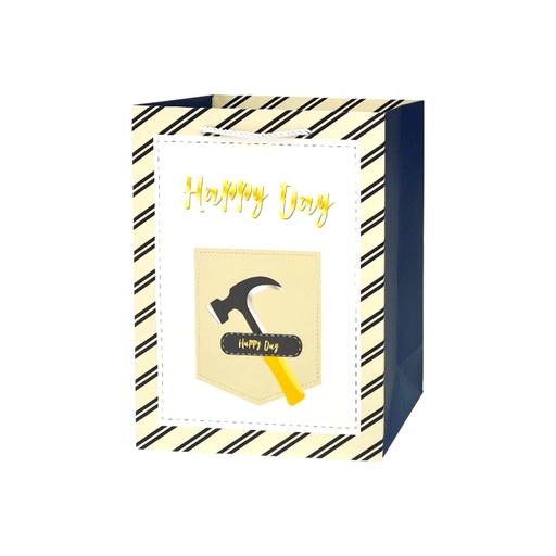 GENTS Medium Gift Bag Best Happy