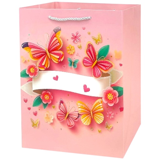 Heart Of Fun Jumbo Gift Bag butterfly