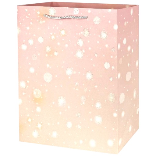 Sparkle Jumbo Gift Bag Pink