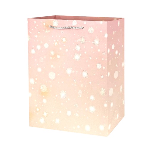 Sparkle Large Gift Bag Pink