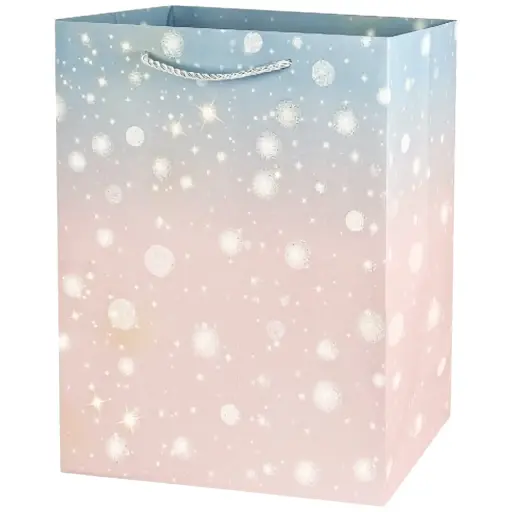 Sparkle Jumbo Gift Bag Pink/blue