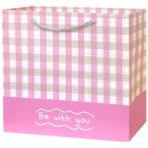 Be With  You Jumbo Gift Bag Pink