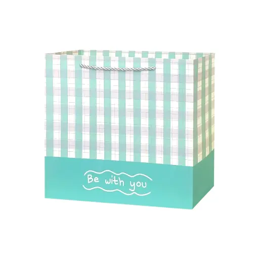 Be With  You Medium Gift Bag Blue