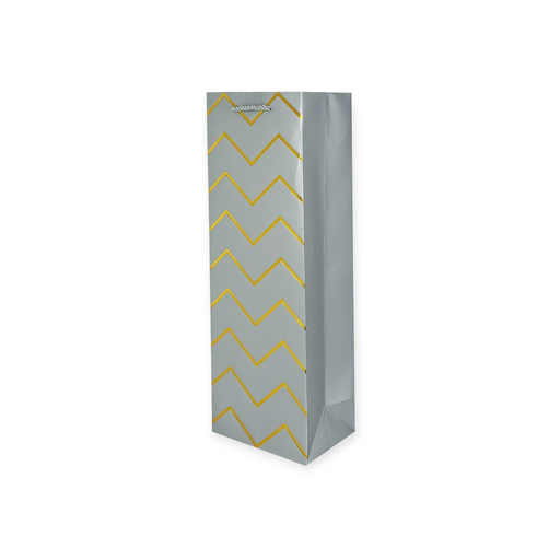  Château Luxe Wine Bag Silver 